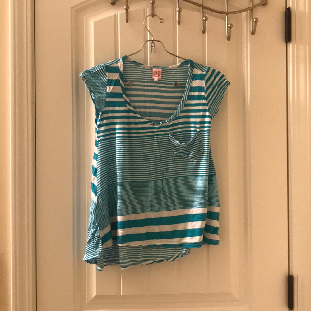 Causal Stripped short sleeve tee from rue21